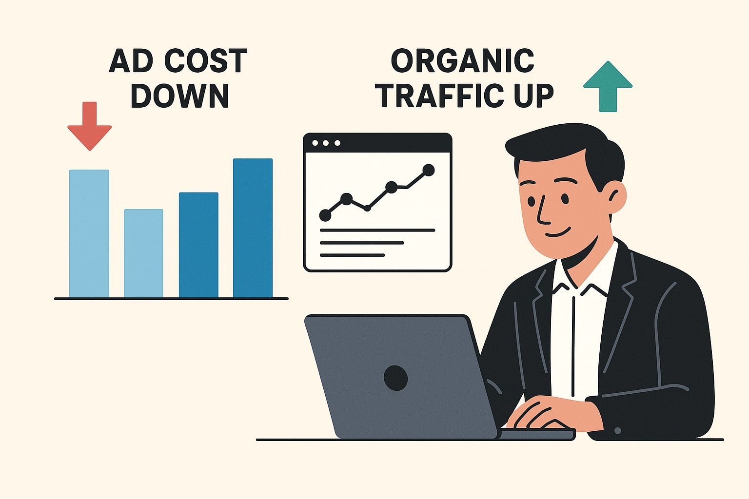 Lợi ích cụ thể khi có website có thứ hạng Top Google