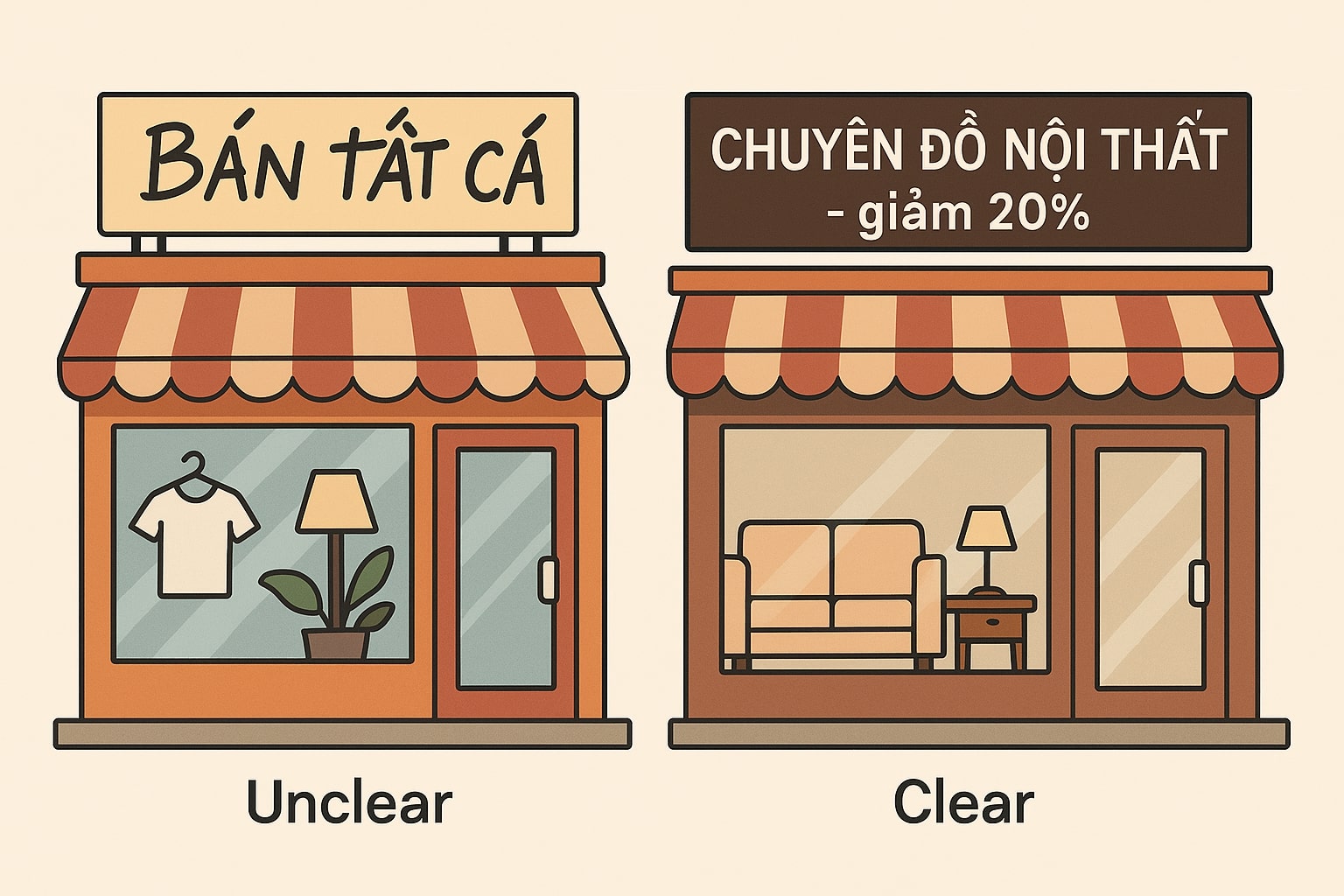 Vì sao cần xác định mục tiêu