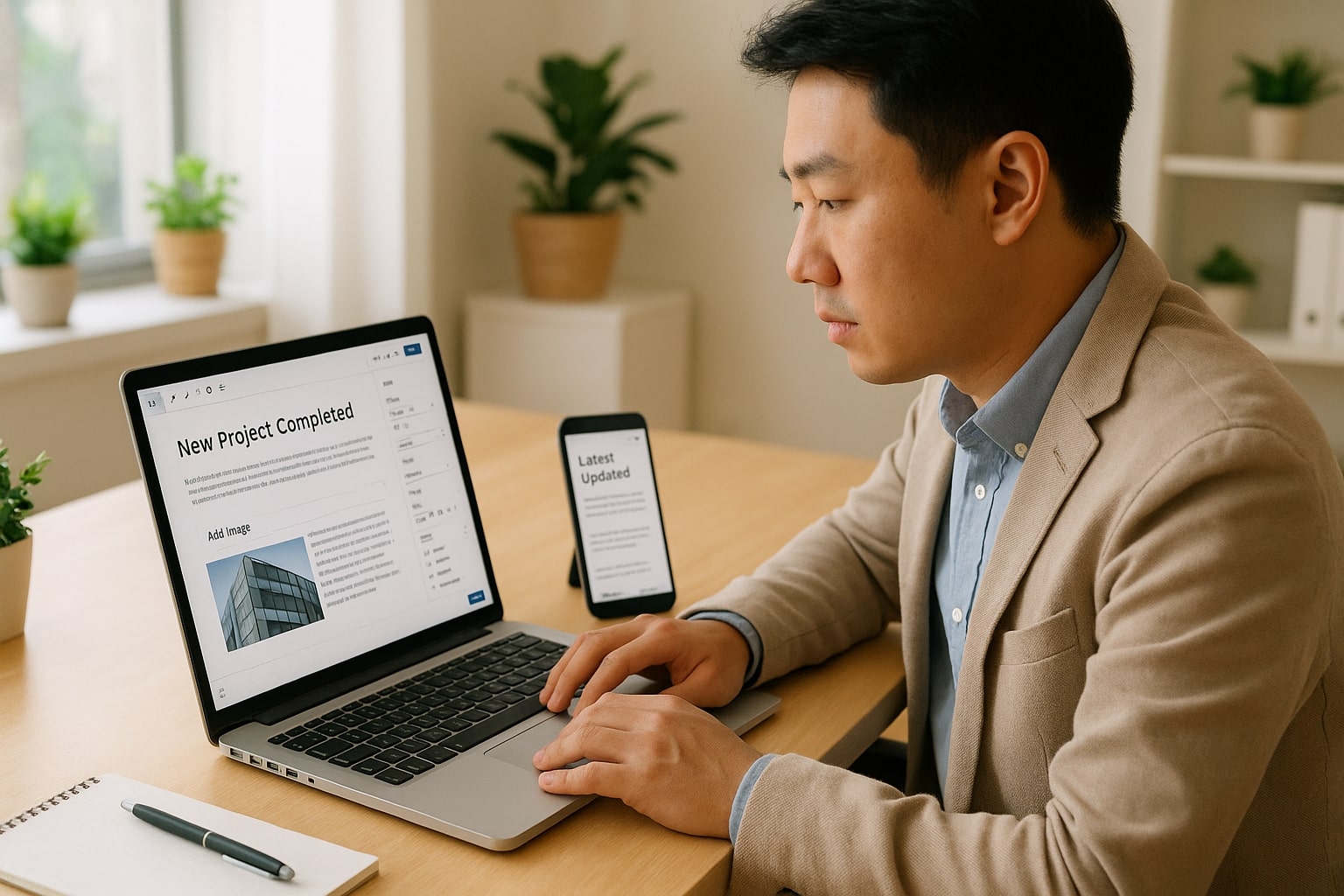 Nội dung dễ cập nhật định kỳ