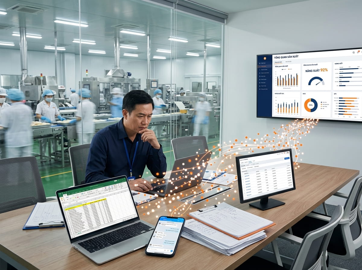 Phần mềm quản lý sản xuất cho doanh nghiệp