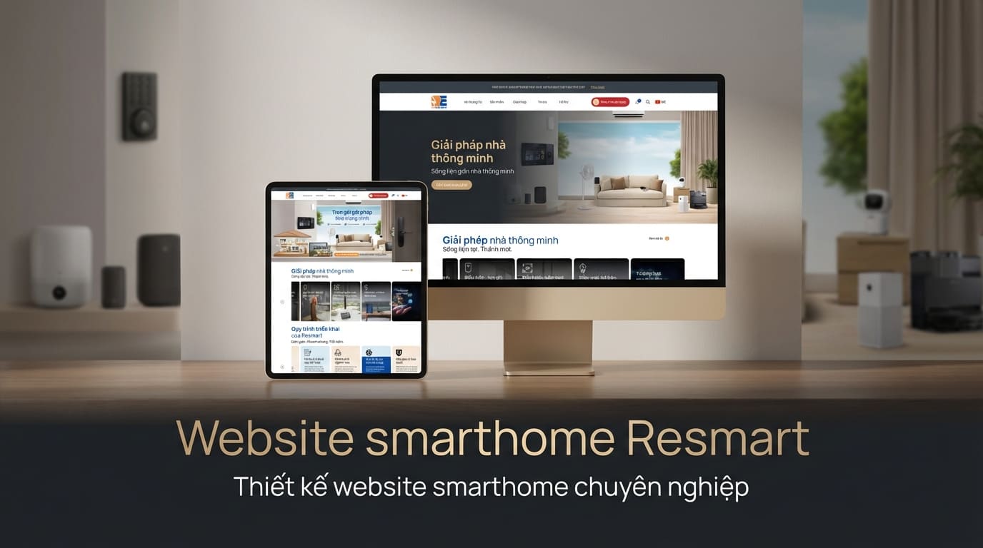 thiet ke web nha thong minh, camera an ninh, chong trom